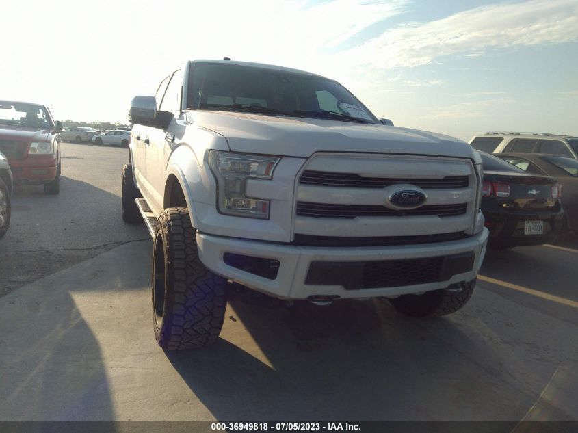 2016 FORD F-150 XLT/XL/LARIAT/PLATINUM - 1FTFW1EF5GFB95371