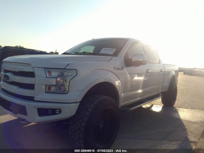 2016 FORD F-150 XLT/XL/LARIAT/PLATINUM - 1FTFW1EF5GFB95371