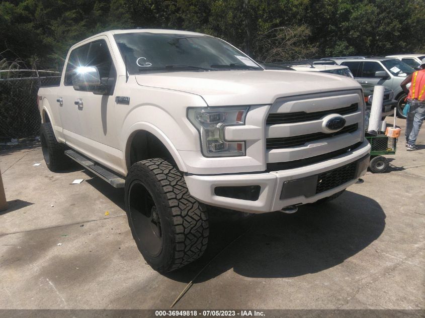 2016 FORD F-150 XLT/XL/LARIAT/PLATINUM - 1FTFW1EF5GFB95371