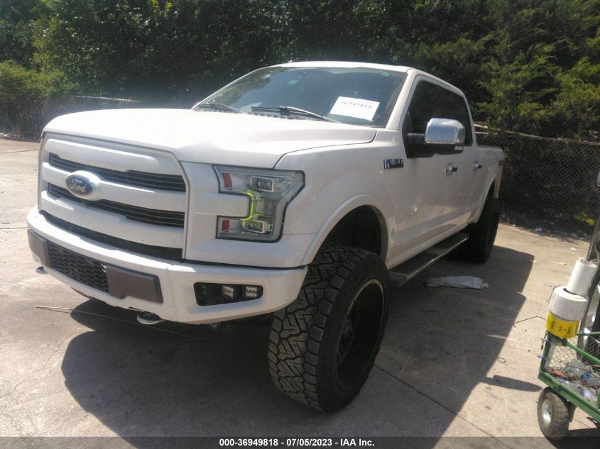 2016 FORD F-150 XLT/XL/LARIAT/PLATINUM - 1FTFW1EF5GFB95371