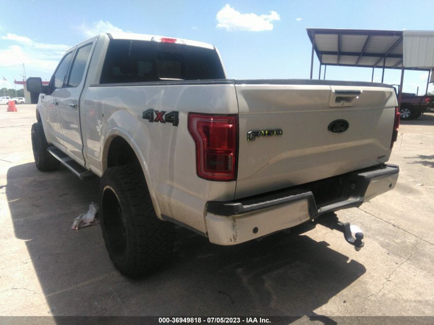 2016 FORD F-150 XLT/XL/LARIAT/PLATINUM - 1FTFW1EF5GFB95371