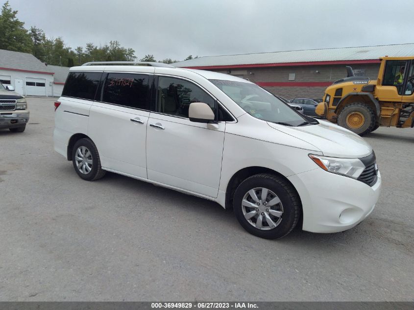 2013 NISSAN QUEST S - JN8AE2KP8D9068967