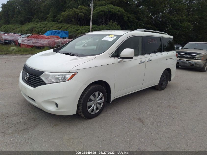 2013 NISSAN QUEST S - JN8AE2KP8D9068967