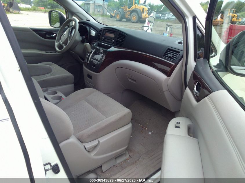 2013 NISSAN QUEST S - JN8AE2KP8D9068967