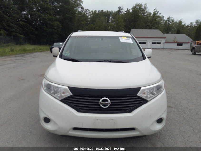 2013 NISSAN QUEST S - JN8AE2KP8D9068967