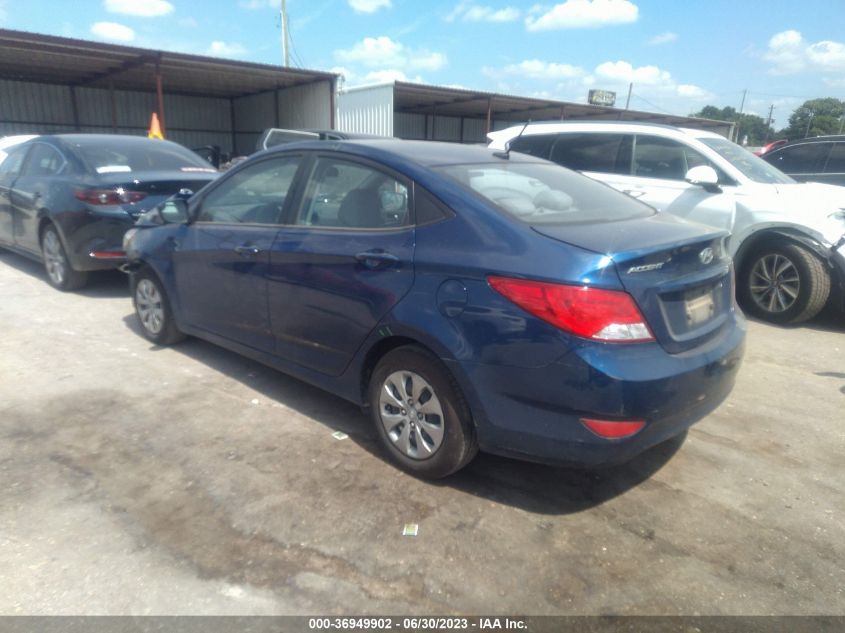 2017 HYUNDAI ACCENT SE - KMHCT4AE6HU300986