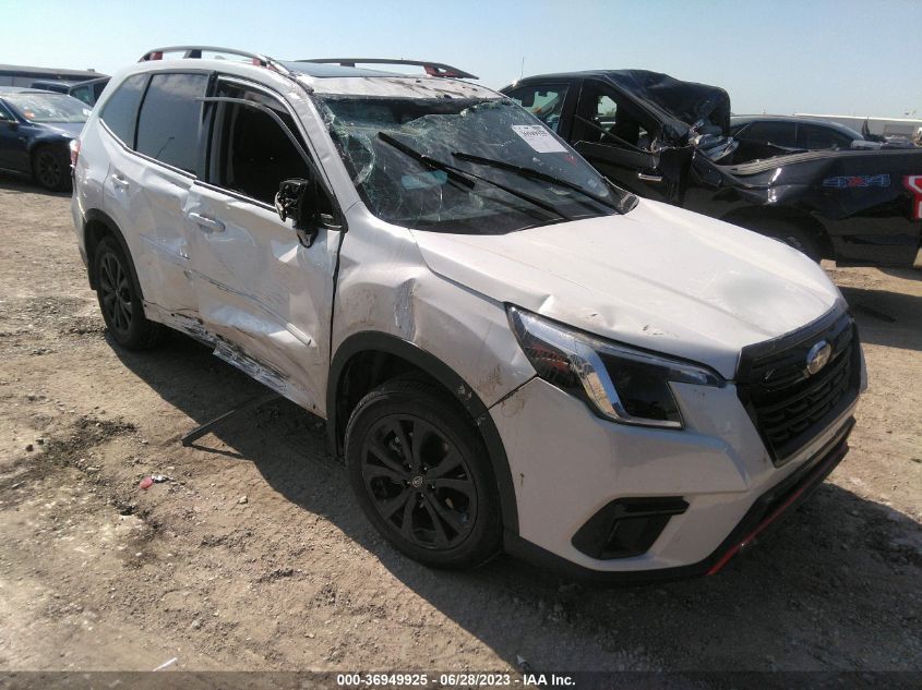 2022 SUBARU FORESTER SPORT - JF2SKAJC2NH491361