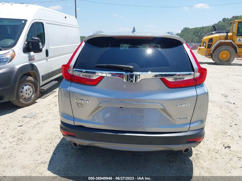 2019 HONDA CR-V TOURING - JHLRW2H93KX010748