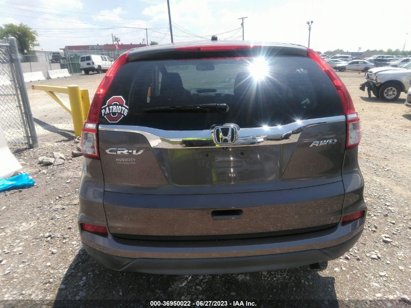 2015 HONDA CR-V LX - 5J6RM4H35FL071908