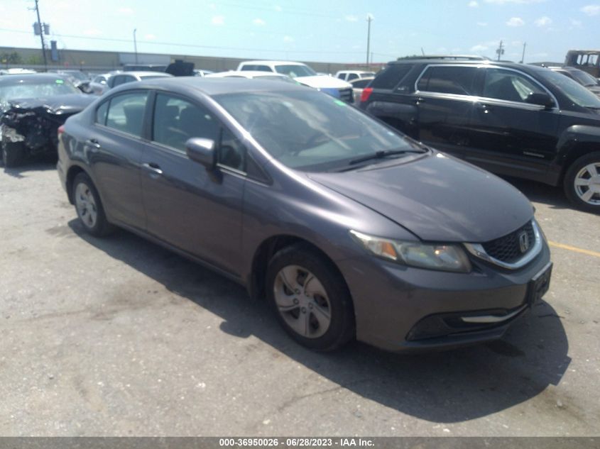 2014 HONDA CIVIC SEDAN LX - 2HGFB2F55EH512845