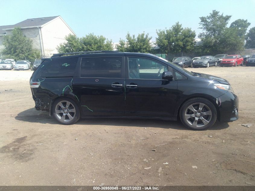 2017 TOYOTA SIENNA SE - 5TDXZ3DC6HS845485