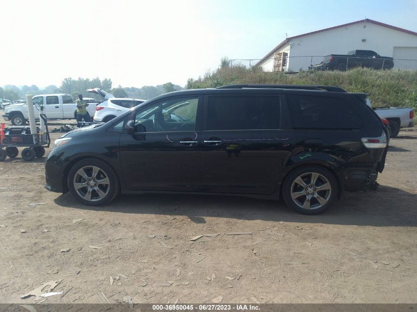 2017 TOYOTA SIENNA SE - 5TDXZ3DC6HS845485