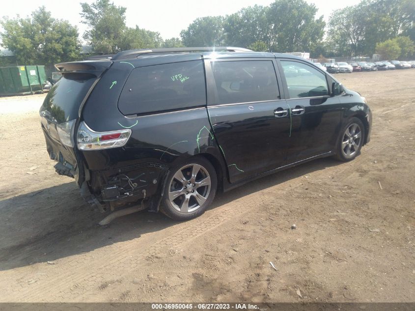 2017 TOYOTA SIENNA SE - 5TDXZ3DC6HS845485
