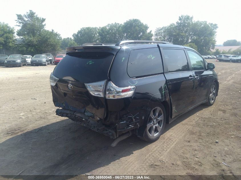 2017 TOYOTA SIENNA SE - 5TDXZ3DC6HS845485