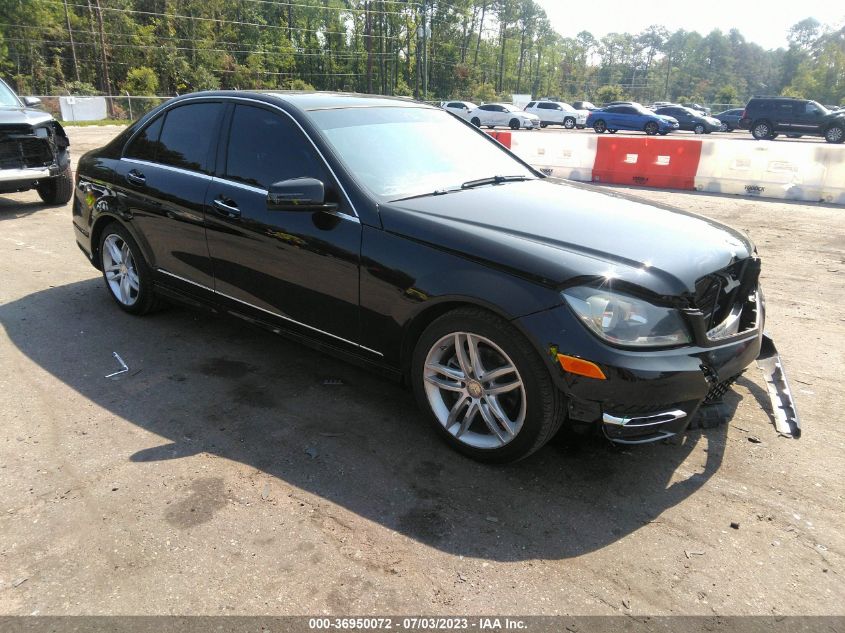 2014 MERCEDES-BENZ C 250 - WDDGF4HB8EG222834