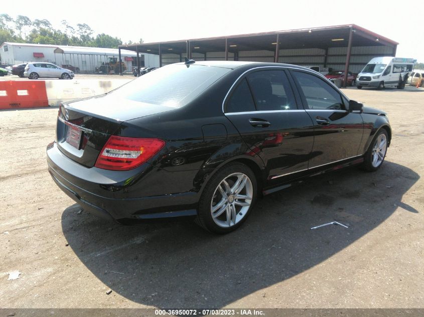 2014 MERCEDES-BENZ C 250 - WDDGF4HB8EG222834