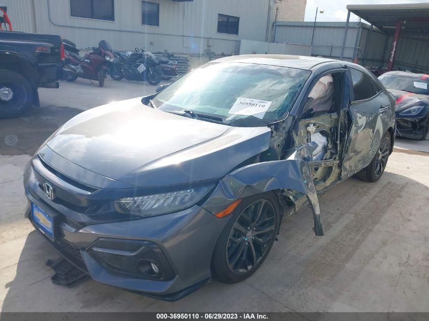2020 HONDA CIVIC HATCHBACK SPORT TOURING - SHHFK7H93LU210791