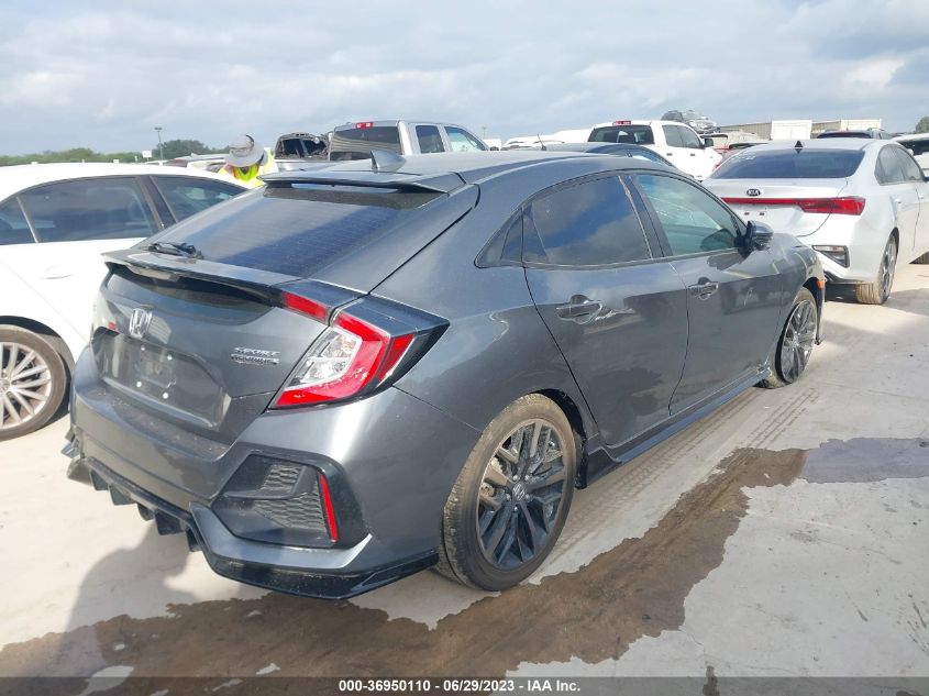 2020 HONDA CIVIC HATCHBACK SPORT TOURING - SHHFK7H93LU210791