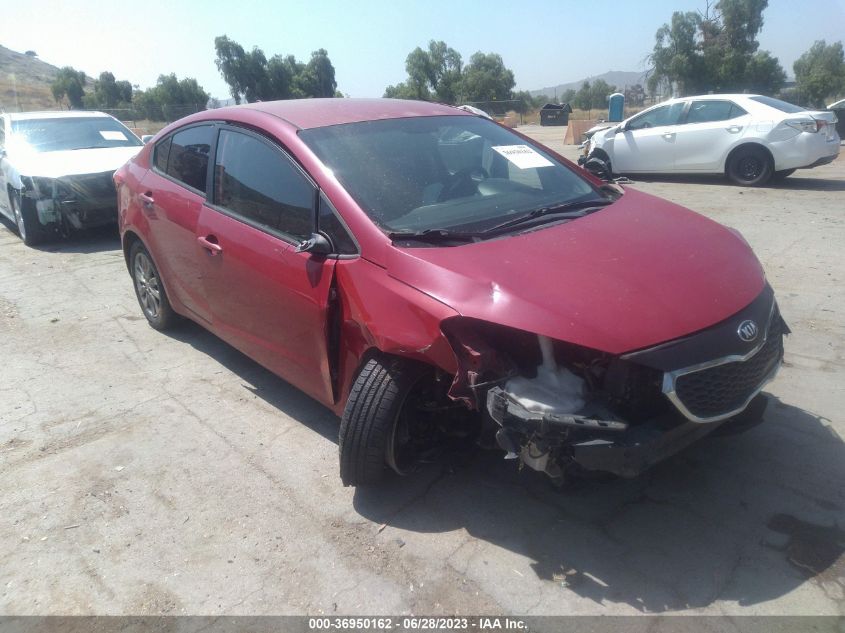2014 KIA FORTE LX - KNAFX4A62E5221378