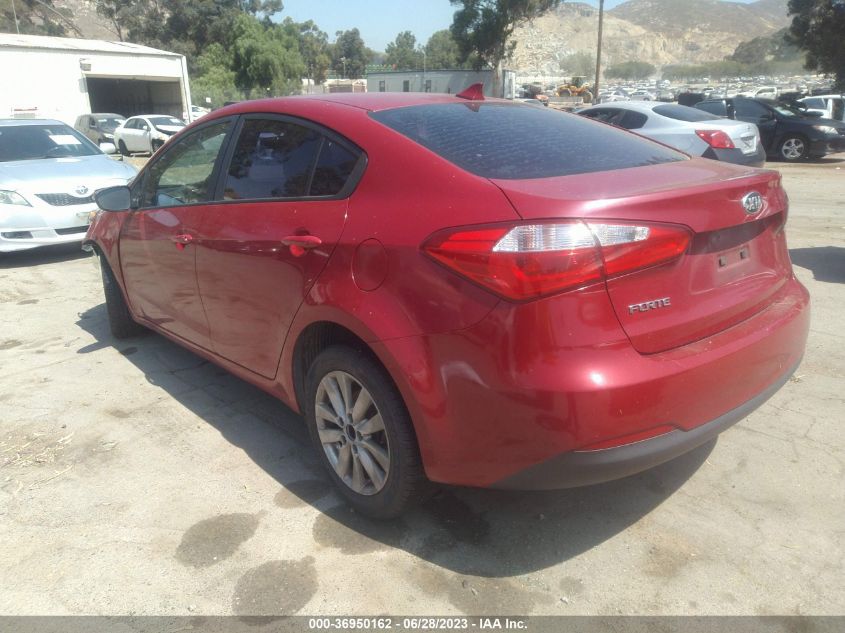 2014 KIA FORTE LX - KNAFX4A62E5221378
