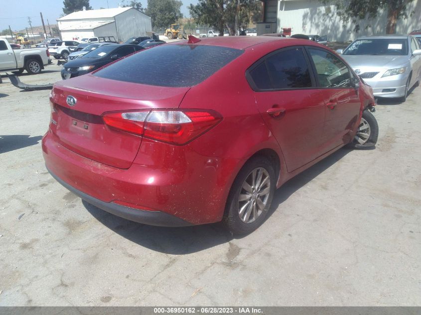 2014 KIA FORTE LX - KNAFX4A62E5221378