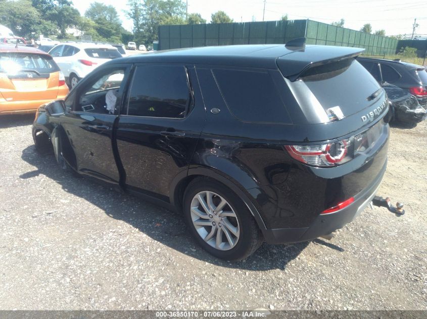 2017 LAND ROVER DISCOVERY SPORT HSE - SALCR2BGXHH712627