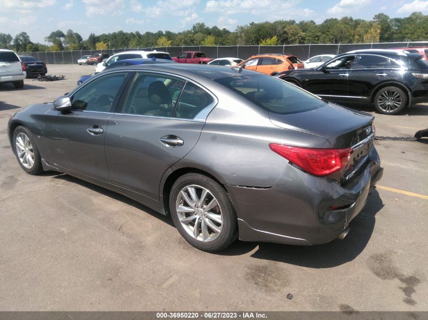 2015 INFINITI Q50 PREMIUM - JN1BV7AP7FM343438