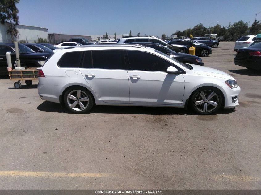 2015 VOLKSWAGEN GOLF SPORTWAGEN TDI SEL 3VWCA7AU6FM518430