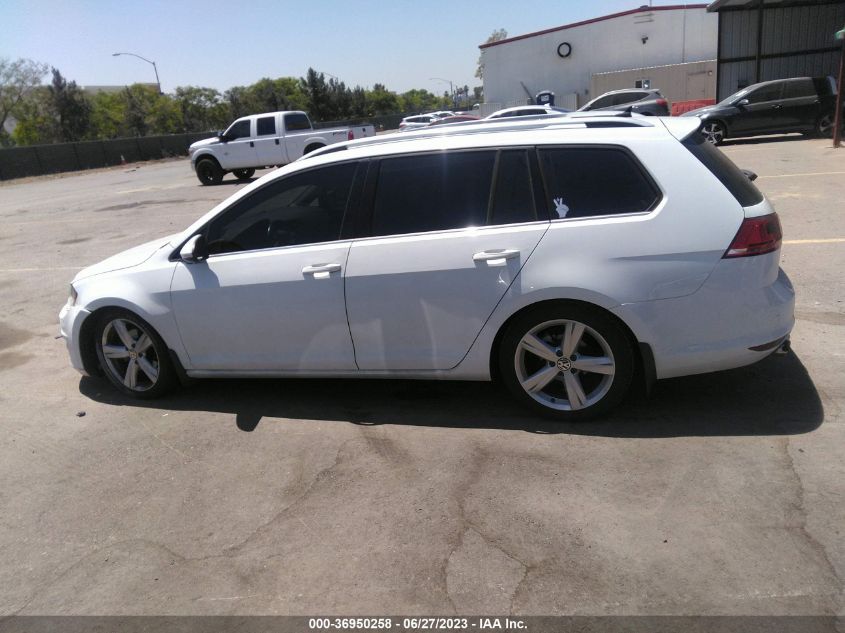 2015 VOLKSWAGEN GOLF SPORTWAGEN TDI SEL 3VWCA7AU6FM518430