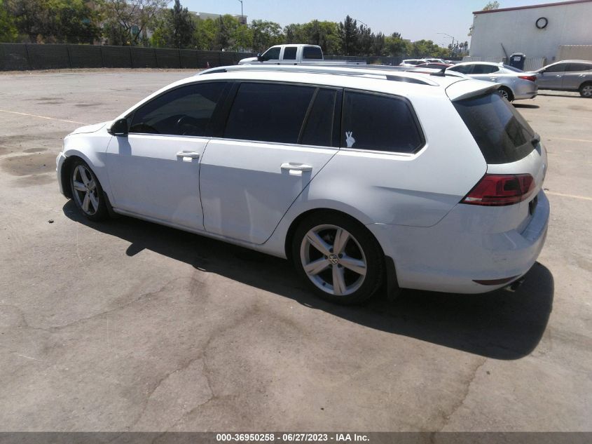 2015 VOLKSWAGEN GOLF SPORTWAGEN TDI SEL 3VWCA7AU6FM518430