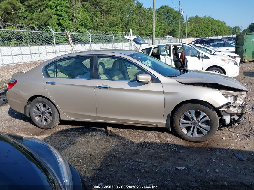 2015 HONDA ACCORD SEDAN LX - 1HGCR2F37FA233166