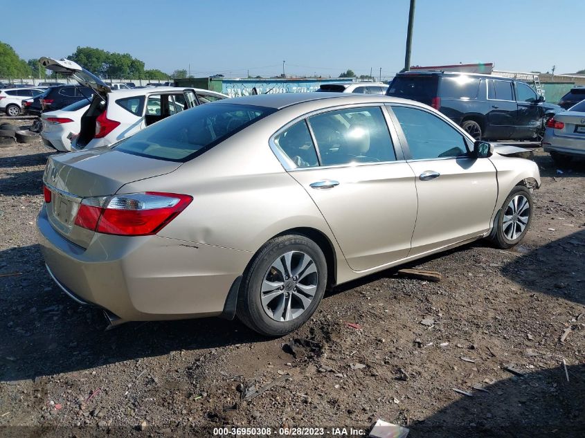 2015 HONDA ACCORD SEDAN LX - 1HGCR2F37FA233166