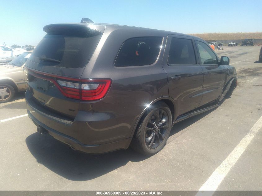 2021 DODGE DURANGO GT - 1C4RDHDG4MC750197
