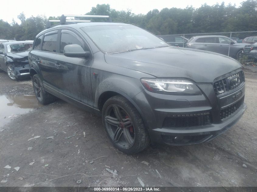 2013 AUDI Q7 3.0T S LINE PRESTIGE - WA1DGAFE6DD002446