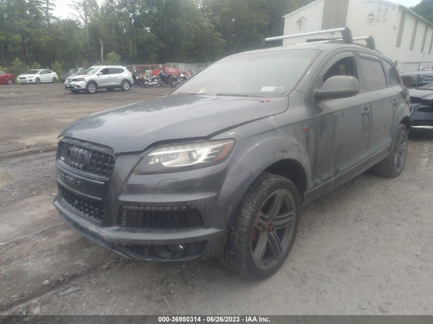 2013 AUDI Q7 3.0T S LINE PRESTIGE - WA1DGAFE6DD002446