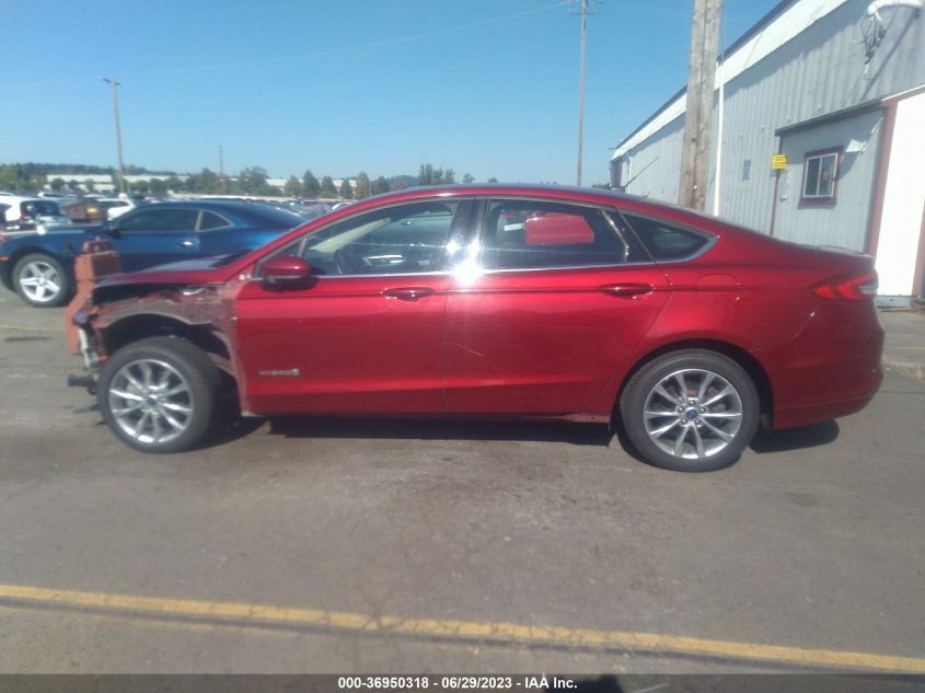 2017 FORD FUSION HYBRID SE - 3FA6P0LU1HR374171
