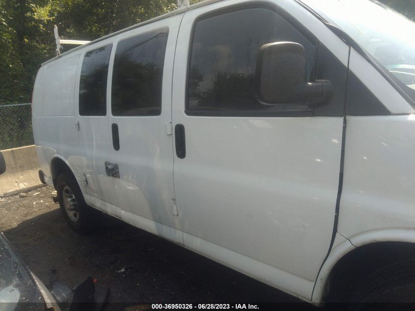 2013 CHEVROLET EXPRESS CARGO VAN - 1GCWGFCA3D1160760