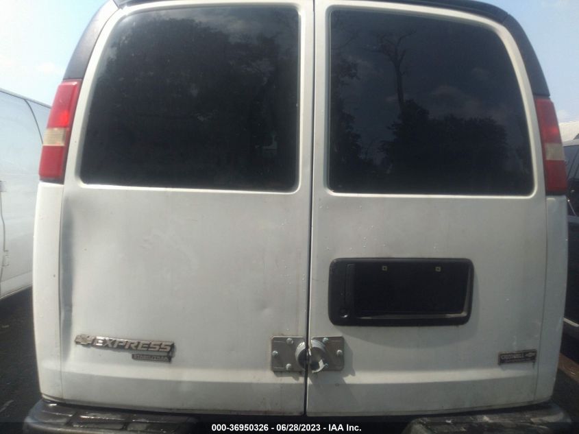 2013 CHEVROLET EXPRESS CARGO VAN - 1GCWGFCA3D1160760