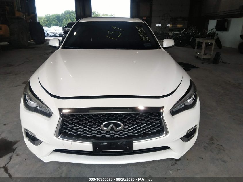 2018 INFINITI Q50 3.0T LUXE - JN1EV7AR7JM611590