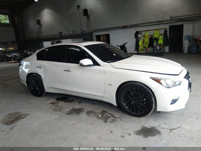 2018 INFINITI Q50 3.0T LUXE - JN1EV7AR7JM611590