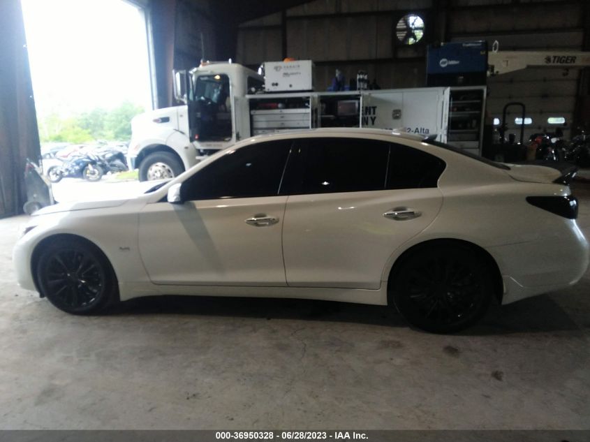 2018 INFINITI Q50 3.0T LUXE - JN1EV7AR7JM611590
