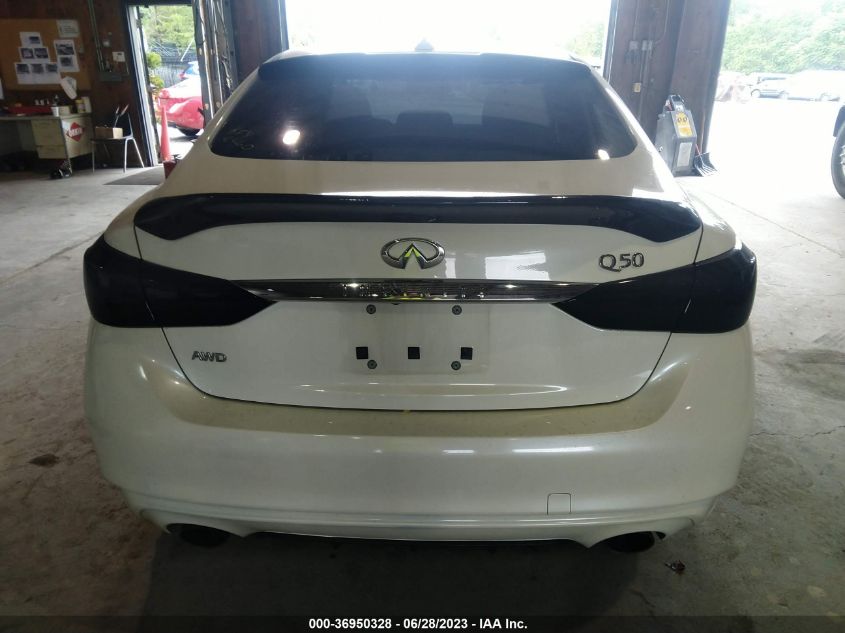 2018 INFINITI Q50 3.0T LUXE - JN1EV7AR7JM611590