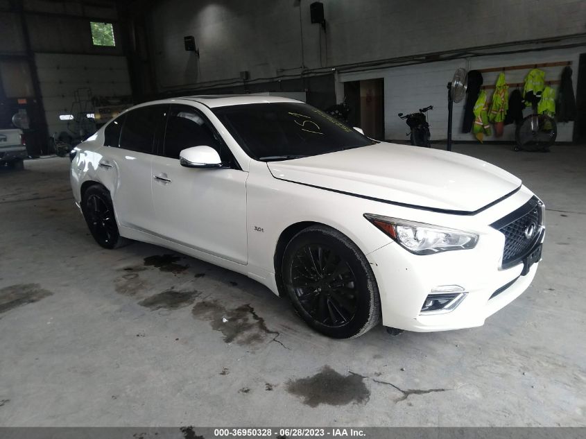 2018 INFINITI Q50 3.0T LUXE - JN1EV7AR7JM611590