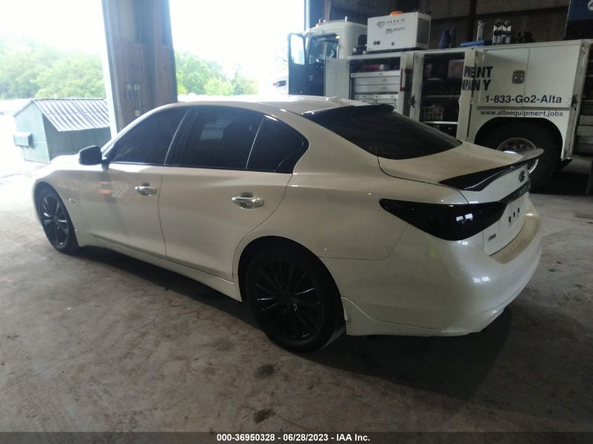 2018 INFINITI Q50 3.0T LUXE - JN1EV7AR7JM611590