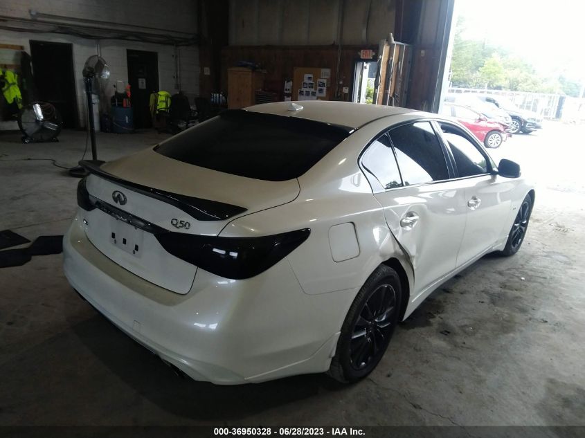 2018 INFINITI Q50 3.0T LUXE - JN1EV7AR7JM611590