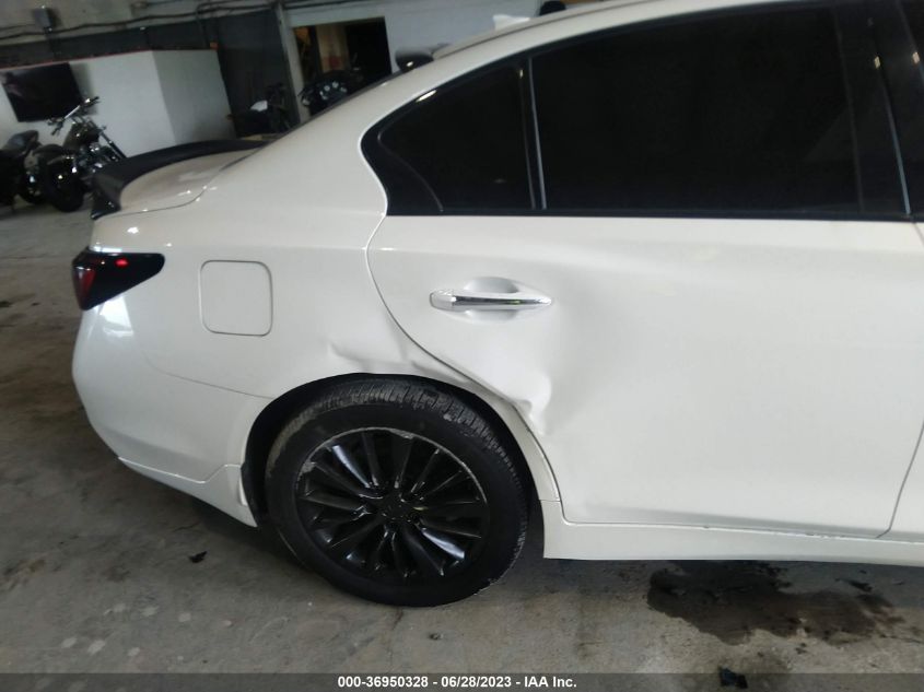 2018 INFINITI Q50 3.0T LUXE - JN1EV7AR7JM611590