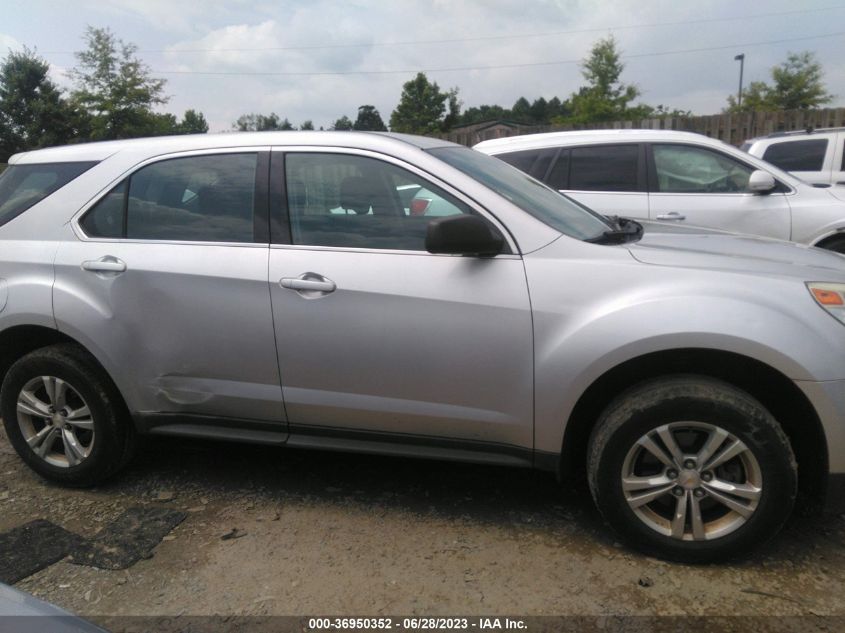 2013 CHEVROLET EQUINOX LS - 1GNALBEK2DZ129478
