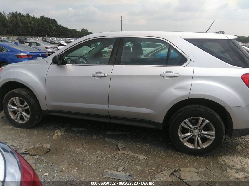 2013 CHEVROLET EQUINOX LS - 1GNALBEK2DZ129478