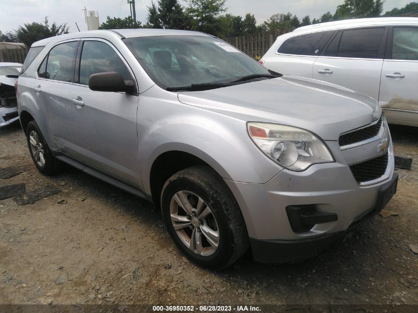 2013 CHEVROLET EQUINOX LS - 1GNALBEK2DZ129478