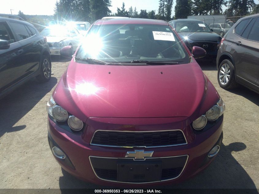 2014 CHEVROLET SONIC LT - 1G1JC6SB6E4128037